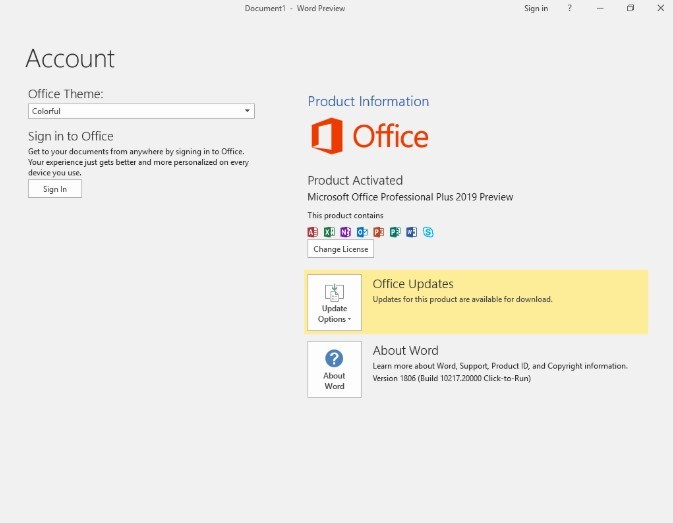 Microsoft office 2019 16.18 latest version cracked for mac